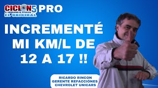 ¡Aumenta tu eficiencia de combustible de 12 a 17 kmL 🌀 Con kit de tres Ciclón 5 PRO [upl. by Aara]