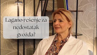 Lagano rešenje za nedostatak gvožđa Dr Biljana Živaljević [upl. by Elyssa168]