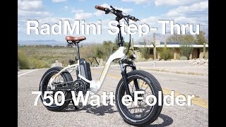 Rad Power Bikes RadMini StepThru Electric Bike Review  Electric Bike Report [upl. by Acisse]