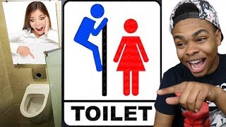 HILARIOUS RESTROOM SIGNS [upl. by Nee496]