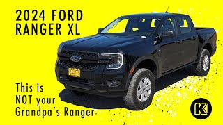 The Newly Updated 2024 Ford Ranger Walkaround Video [upl. by Zapot894]