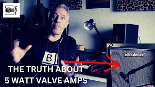 The truth about 5 watt valve amps  Blackstar HT5R MK2 [upl. by Cadel]