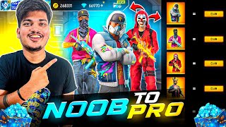 Free Fire I Challenged Jash To Make This NOOB I’d PRO In 10 Minutes😍 Garena Free Fire [upl. by Anawad610]