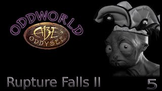 Lets Play Oddworld Abes Odyssey Blind Ep 5 Rupture Farms II [upl. by Eijneb]