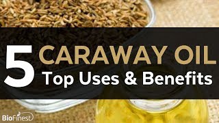 5 Top Uses Benefits and Medicinal Properties of Caraway Essential Oil [upl. by Akitahs]