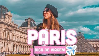 2 DIAS EM PARIS O QUE FAZER  DICA DE VIAGEM PARIS  FRANÇA [upl. by Eirrehc]