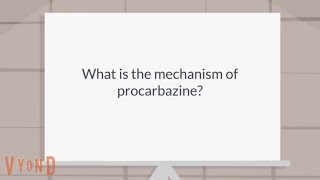 What is the mechanism of procarbazine [upl. by Valida]