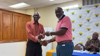 Marigot Cooperative Credit UnionMCCU makes presentation to Marigot Development CorporationMDC [upl. by Keverian]