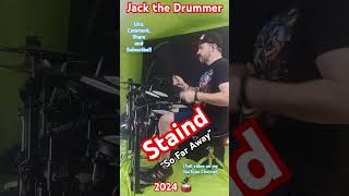 Staind  quotSo Far Awayquot drum playthrough jackthedrummer [upl. by Aynotak]