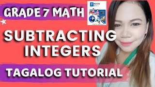 PAANO MAG SUBTRACT NG INTEGERSSUBTRACTION OF INTEGERS TAGALOG [upl. by Oilasor]