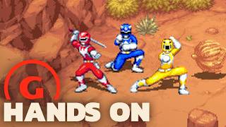 Power Rangers Ritas Rewind Is A BeatEmUp Treat  gamescom 2024 [upl. by Gussy]