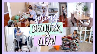 Spring Declutter amp Clean With Me 2019 [upl. by Fairfield279]