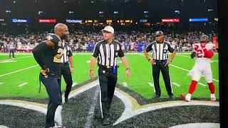 Giants VS Saints 2021 week 4 Giants win Overtime coin toss BOOM We want that MF [upl. by Leia966]