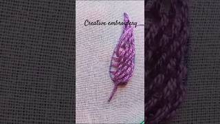 Creative leaf design  embroidery design  design 161 [upl. by Nyloc]