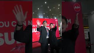 AirAsia is repainting Subang Airport red [upl. by Lirbaj]