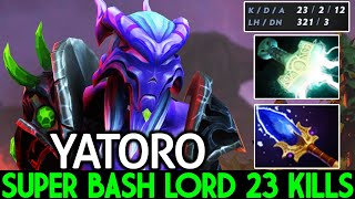 YATORO Faceless Void Super Bash Lord 23 Kills Carry Game Dota 2 [upl. by Salas]