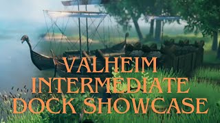 Valheim Intermediate Dock Showcase and death pit… [upl. by Selestina191]