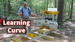 From Logs To Lumber A Sawmill Demonstration  Frontier Sawmills [upl. by Alarise]