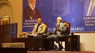 Dr Zakir Naik left the stage during the ceremony in Islamabad [upl. by Perkin920]