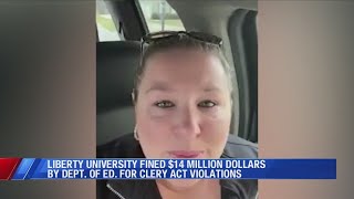 Survivors speak out after Liberty University fined 14 million by Department of Education [upl. by Mills]