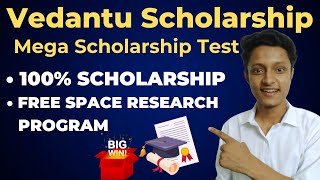 Vedantu Mega Scholarship Admission Test 2023  Vedantu MVSAT  New Scholarships Apply Now [upl. by Taber]