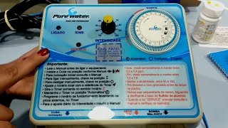 Ionizador para Piscinas  Pure Water  Globaltech Brasil [upl. by Heimlich]