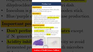 Oxidase test  Microbiology  by Imran Yaseen [upl. by Nirac]