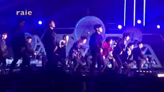 GDA EXO Run This Fancam 180111 [upl. by Dorrehs]