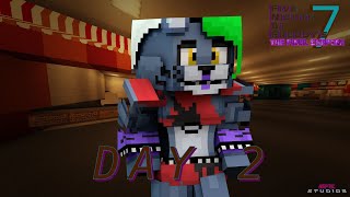 Day 2  Five Nights at Freddys 7 The Final Chapter  Minecraft Roleplay [upl. by Aicenek]