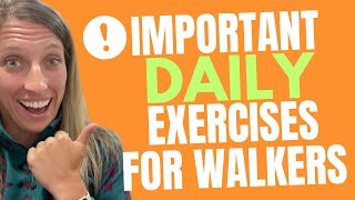 2 best DAILY exercises if you want to continue to ENJOY walking [upl. by Attenrad277]