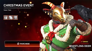 All Apex Legends quotChristmasquot Event Skins [upl. by Capwell]