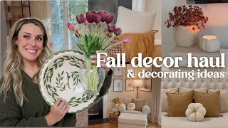 FALL DECOR HAUL 2024  FALL HOME DECORATING IDEAS amp going through my fall decor [upl. by Eleph185]