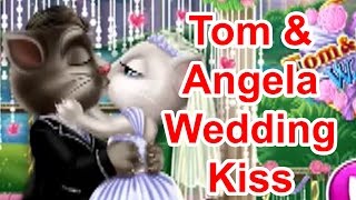 Barbie Games Tom amp Angela Wedding Kiss [upl. by Lelia]