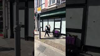 Musician Performing in Bridgend Town Centre Wales [upl. by Zetneuq]