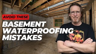 Dont Forget These Important Steps When Waterproofing your Basement [upl. by Serra]