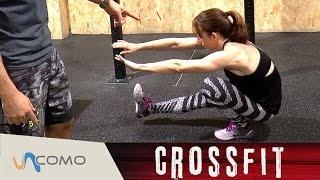 Técnica Pistol Squat en Crossfit  sentadillas a un pie [upl. by Trebor]