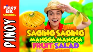 Saging Saging Mangga Mangga Fruit Salad  Energizer Action Song  Pinoy BK Channel🇵🇭 [upl. by Hannavas]