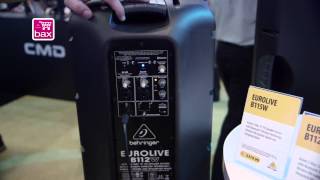 NAMM 2013 Behringer Eurolive B112W en B115W [upl. by Blatman998]