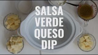 Salsa Verde Queso Dip [upl. by Ogu]