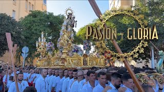 PROCESIÓN VIRGEN DEL CARMEN DE HUELIN  Calle Las Navas y embarcación [upl. by Nwahsir]