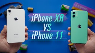 iPhone 11 vs XR обзор и сравнение [upl. by Eyak]