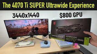 RTX 4070 Ti SUPER  Ultrawide 1440p Monitor Revisited Gaming in Q4 2024 3440x1440 [upl. by Trinia169]