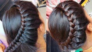 TWO 2 Most Beautiful wedding Hairstyles Unique bridal Hairstyle for girls nirmalahairstyles [upl. by Blum]