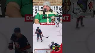 Connor Bedard scores SICK HIGHLIGHT REEL GOAL chicagoblackhawks ConnorBedard Bedard nhl [upl. by Friede]