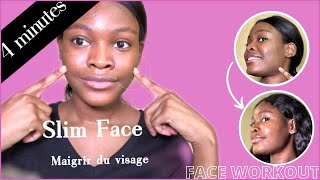 Des exercices faciales efficaces pour affiner votre visage rapidement  perdre des joues [upl. by Pacheco884]