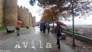 Ávila 3  Bajo la lluvia  In the rain [upl. by Ecirual]