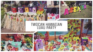 Dollar Tree HawaiianLuau Party [upl. by Acnaiv]