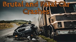 Brutal and Fatal Car Crashes 8 [upl. by Berthe142]