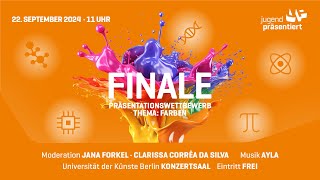 Bundesfinale 2024  Wettbewerb von Jugend präsentiert [upl. by Hairym343]