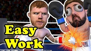 Canelo Alvarez KOs Rocky Fielding in a very easy match [upl. by Ardaed28]